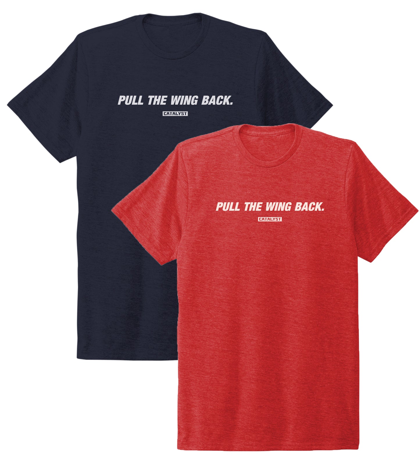 "Pull The Wing Back" Tri-Blend Tee